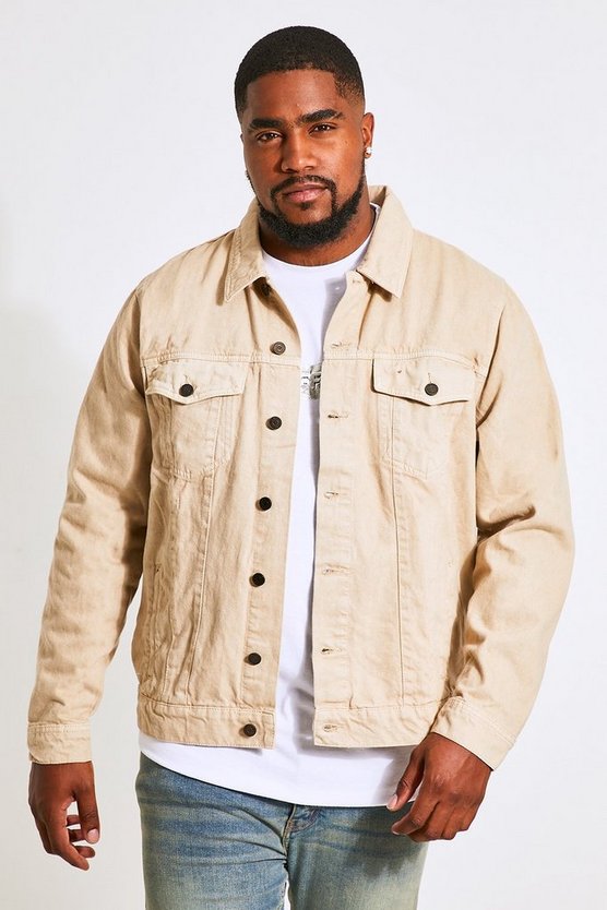 Plus Size Regular Fit Denim Jacket