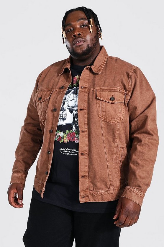Plus Size Regular Fit Denim Jacket