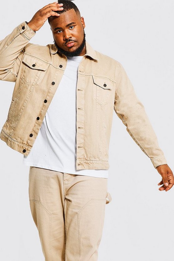 Plus Size Regular Fit Denim Jacket