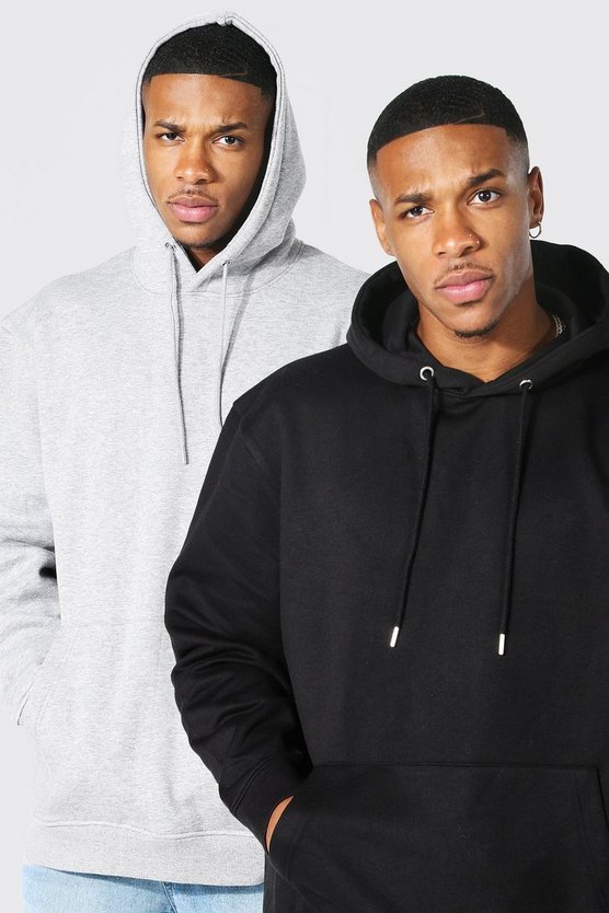 2 Pack Oversized Hoodie
