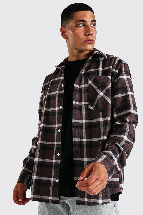 Oversized Check Shirt 1 Oversized Check Shirt