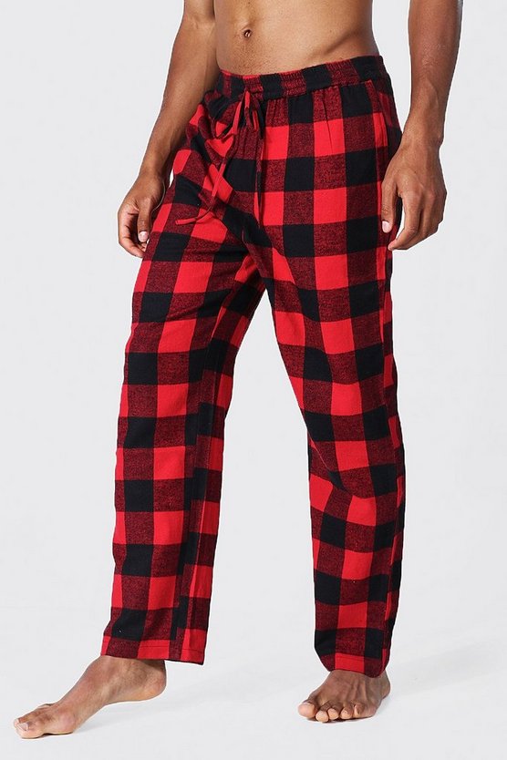 Woven Check Pyjama Bottoms
