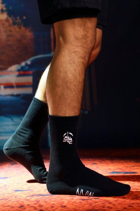 Halloween Cherry Skulls Socks