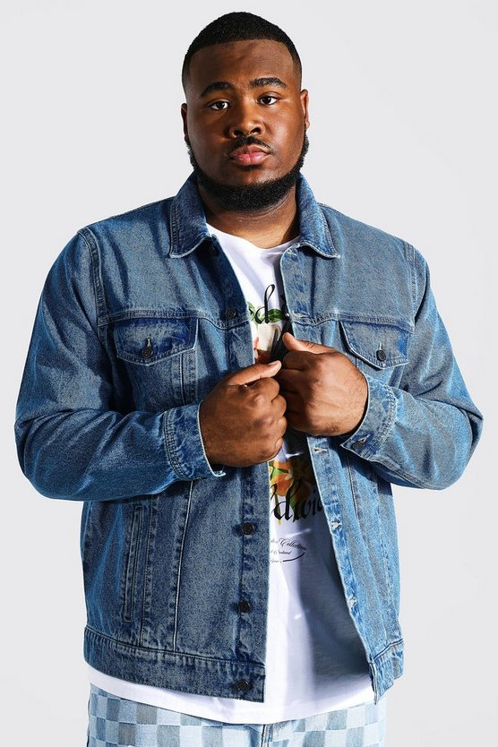 Plus Denim Jacket