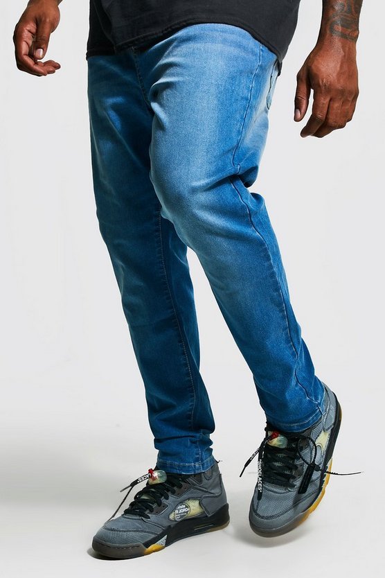 Plus Super Skinny Jeans With Poly