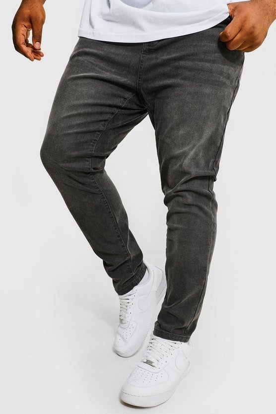 Plus Super Skinny Jeans With Poly