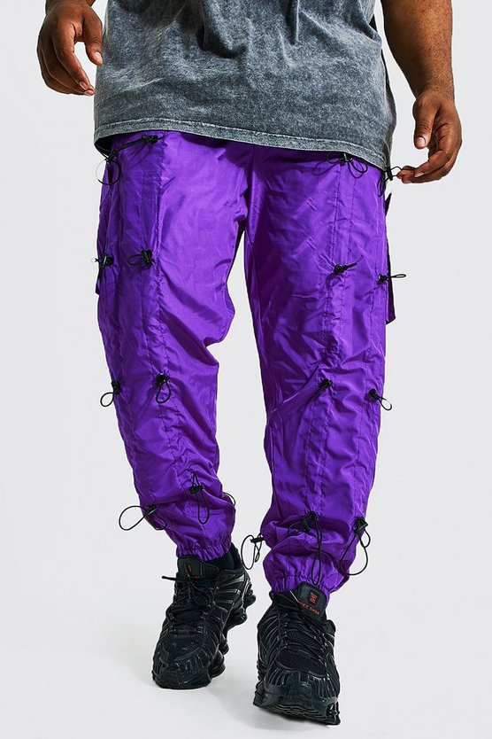 Plus Loose Fit All Over Toggle Cargo Trouser