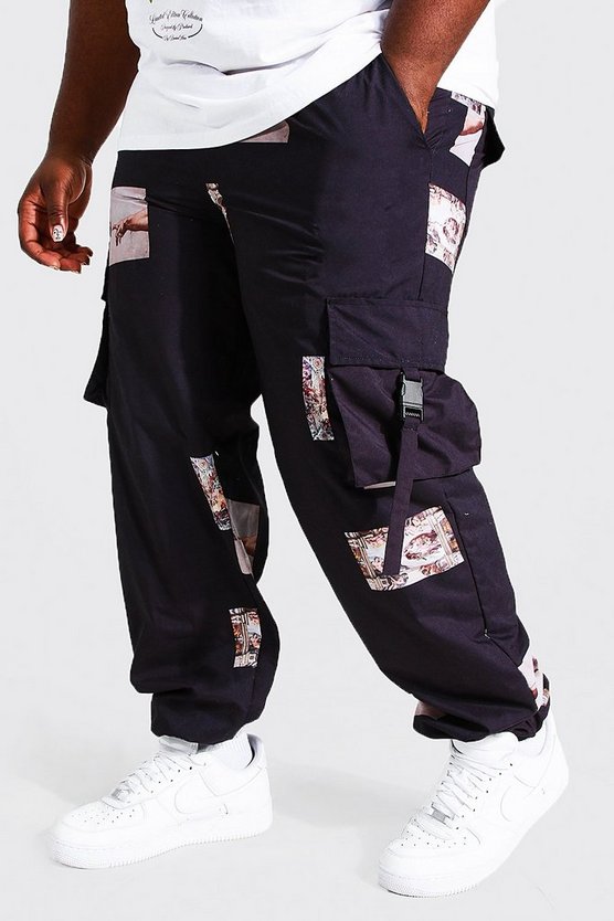 Plus Man Renaissance Shell Cargo Trouser