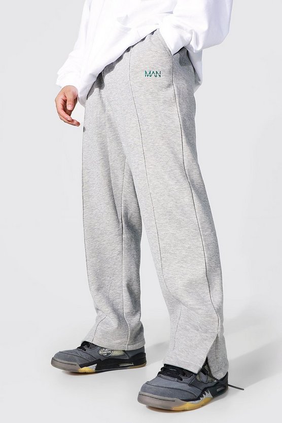 Original Man Split Hem Joggers 1 Original Man Split Hem Joggers