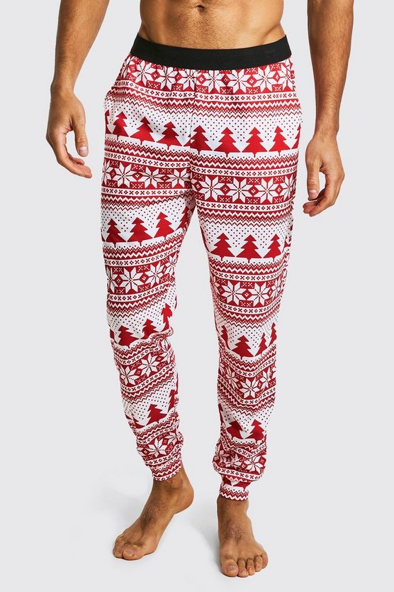 Fair Isle Xmas Lounge Jogger