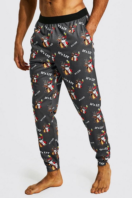 So Lit Xmas Lounge Jogger