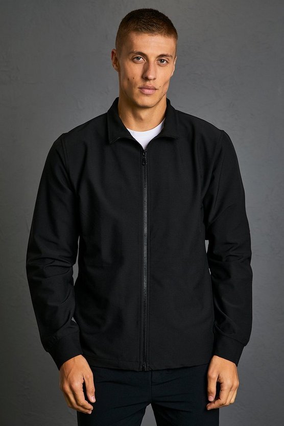 4 Way Stretch Zip Track Top