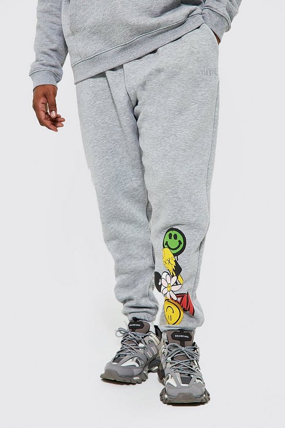 Plus Jogger With Applique