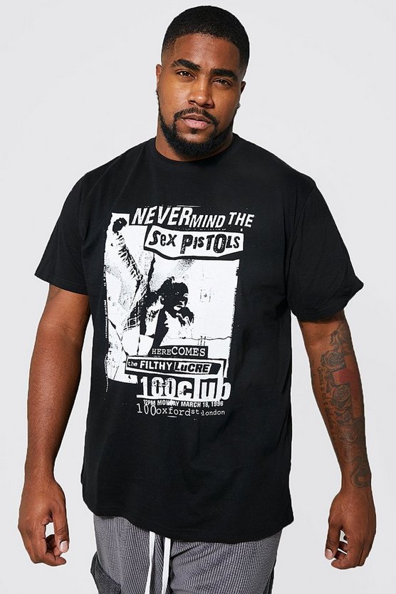 Plus Sex Pistols License T-shirt 1 Plus Sex Pistols License T-shirt