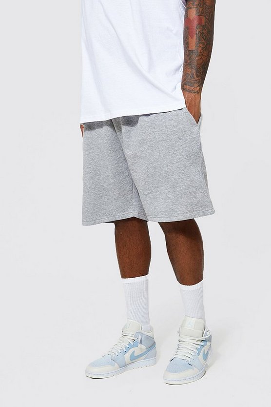 Plus Mid Length Sweat Short with REEL Cotton