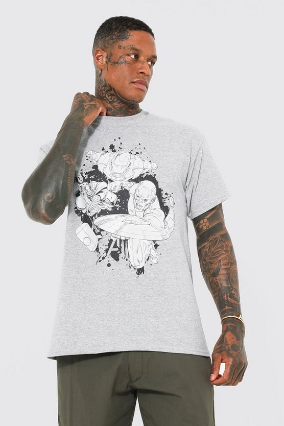 Marvel Character License T-shirt 1 Marvel Character License T-shirt