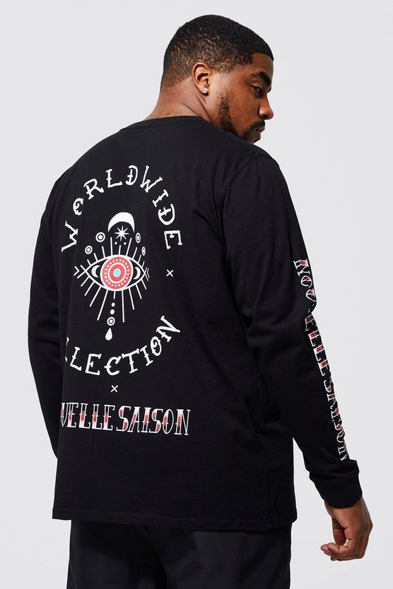 Plus Worldwide Long Sleeve T-shirt 1 Plus Worldwide Long Sleeve T-shirt