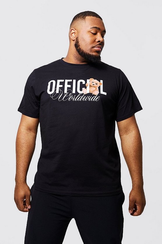 Plus Official Bear Graphic T-shirt 1 Plus Official Bear Graphic T-shirt