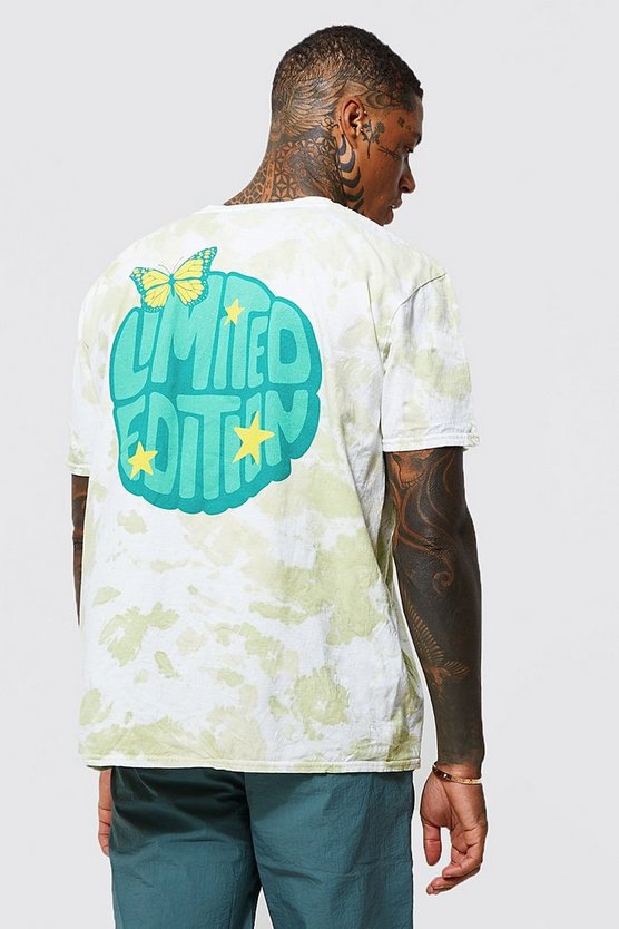 Limited Back Print Tie Dye T-shirt
