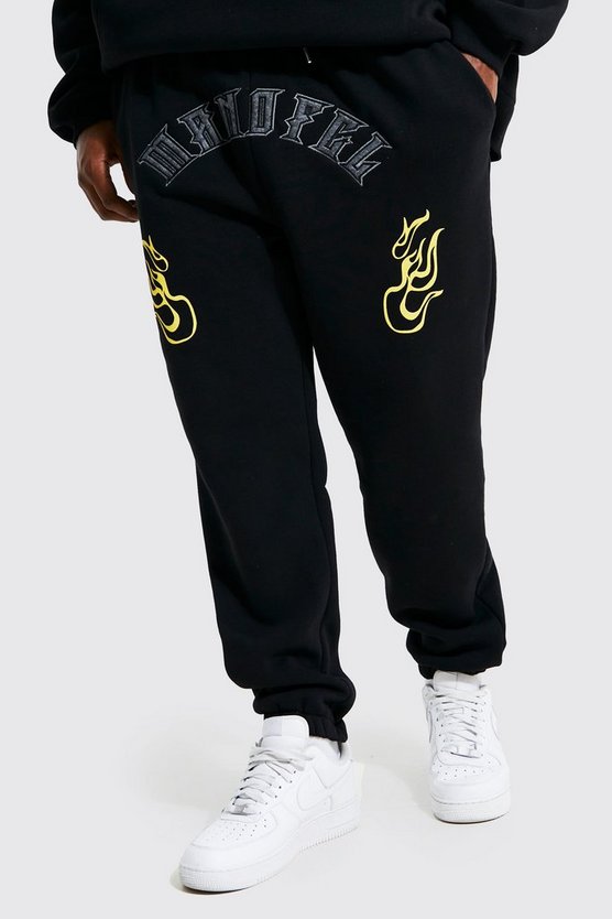 Plus Regular Fit Flame Jogger 1 Plus Regular Fit Flame Jogger