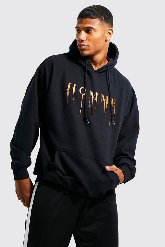 Oversized Homme Drip Hoodie 1 Oversized Homme Drip Hoodie