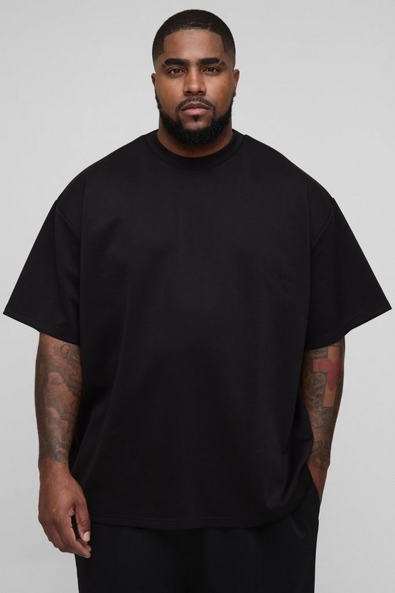 Plus Oversized Scuba T-Shirt
