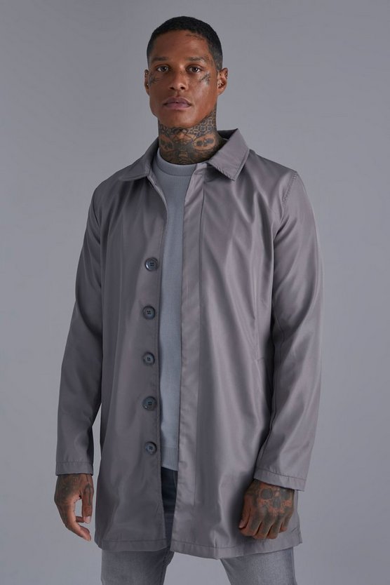 Smart Single Breasted Trench Mac