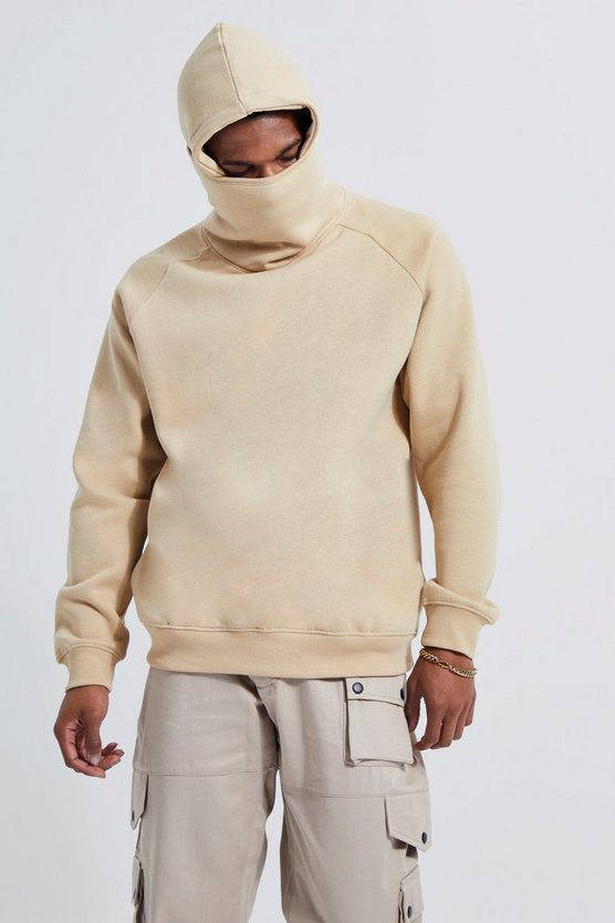 Elasticated Snood Hoodie