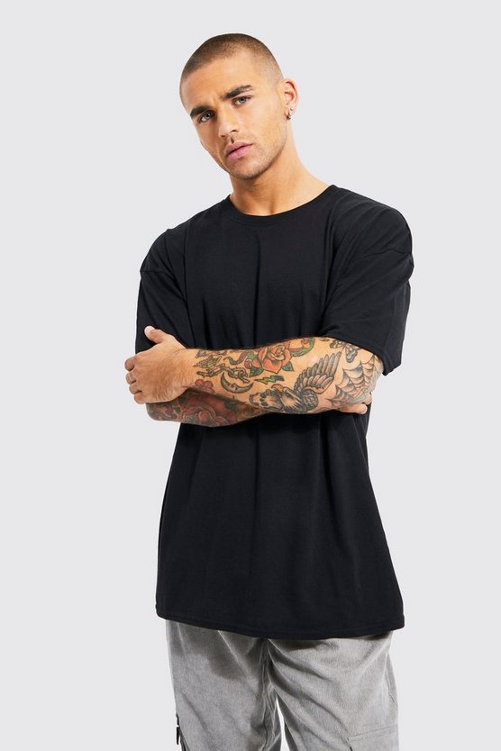 Oversized Blur Print T-shirt 1 Oversized Blur Print T-shirt