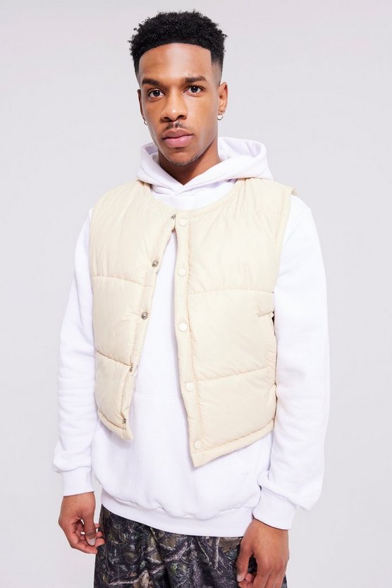 Extreme Boxy Panelled Vest