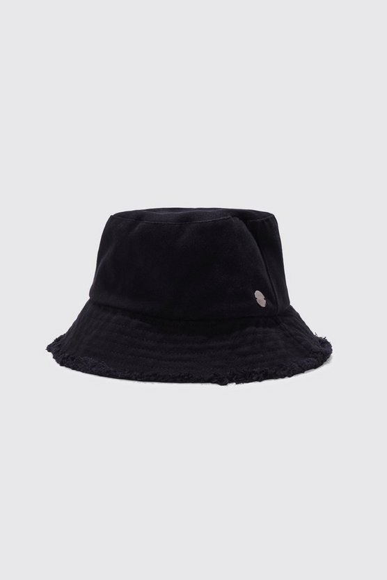 Raw Edge Bucket Hat 1 Raw Edge Bucket Hat