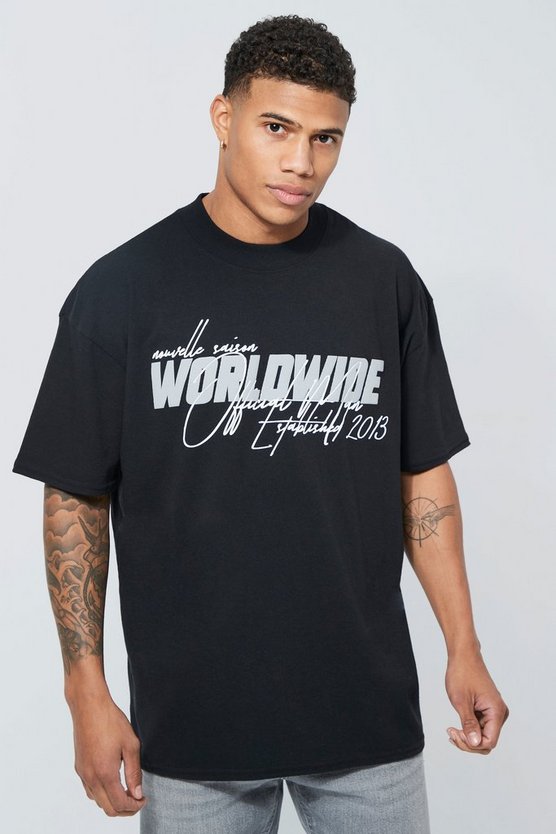 Oversized Extended Puff Print T-shirt 1 Oversized Extended Puff Print T-shirt