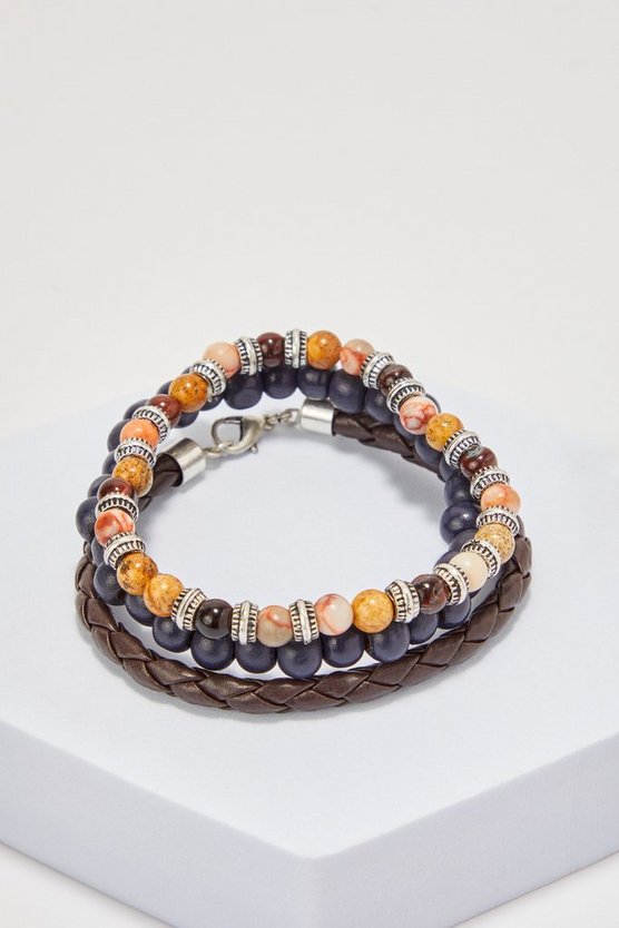 3 Pack Beaded Bracelets