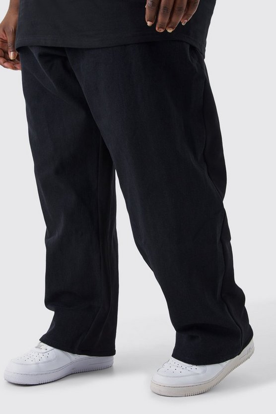 Plus Baggy Fit Elastic Waist Hybrid Jogger Jean