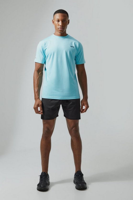 Man Active Performance Tshirt And Short Set 1 Man Active Performance Tshirt And Short Set