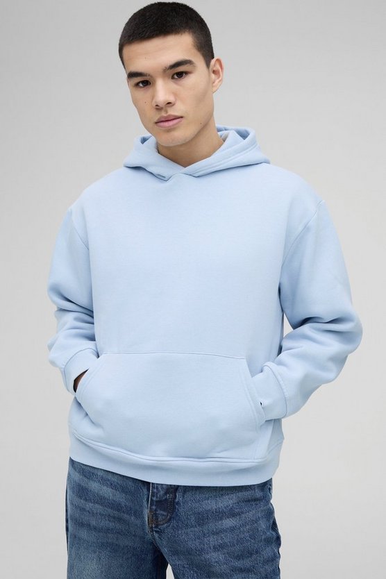 330GSM Oversized Boxy Basic Hoodie