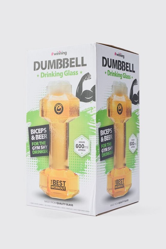 Dumbbell Beer Glass 1 Dumbbell Beer Glass