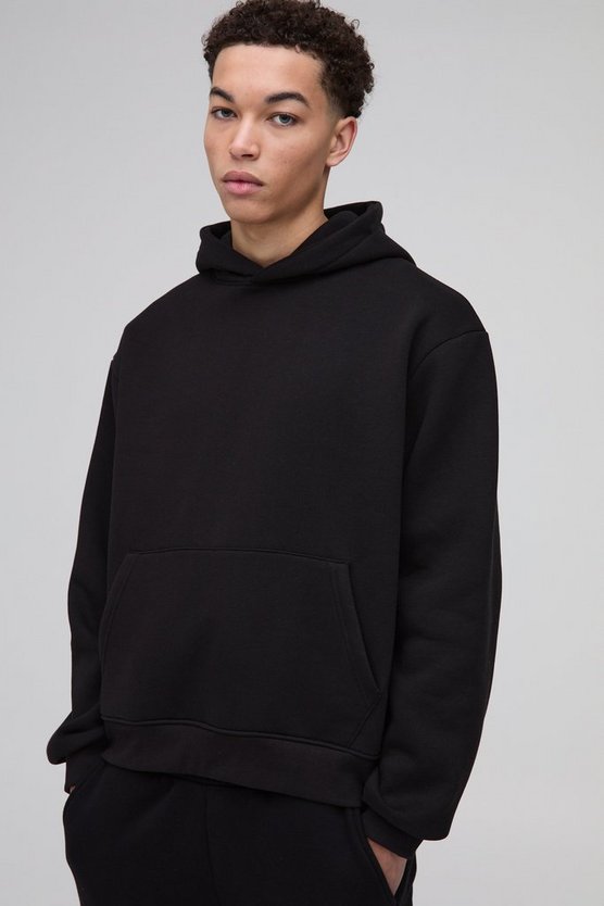 330GSM Basic Oversized Boxy Hoodie