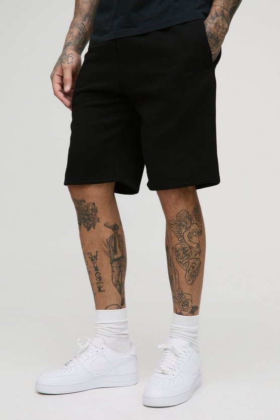 Tall Loose Fit Mid Length BM Signature Shorts 1 Tall Loose Fit Mid Length BM Signature Shorts