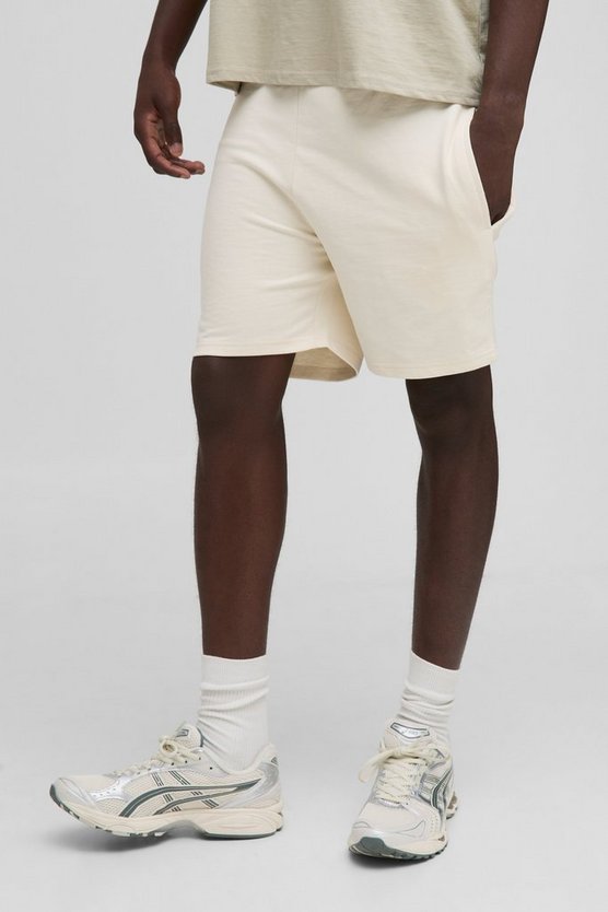 Slim Fit Short Length Basic Lightweight Shorts