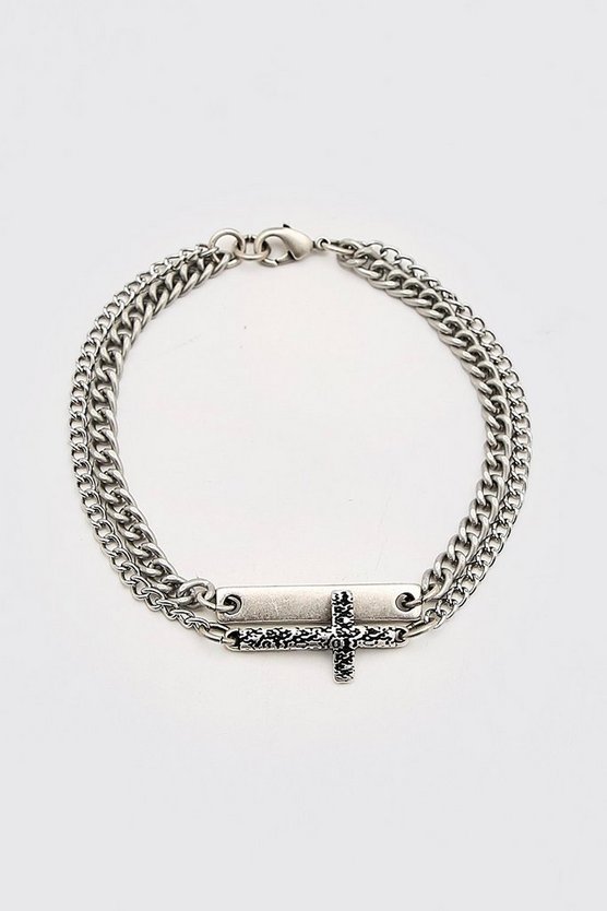 Chunky Cross Bracelet 1 Chunky Cross Bracelet