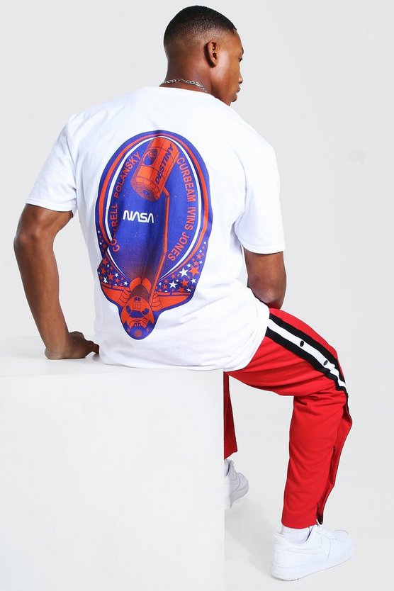 Oversized Nasa Graphic License T-shirt 1 Oversized Nasa Graphic License T-shirt