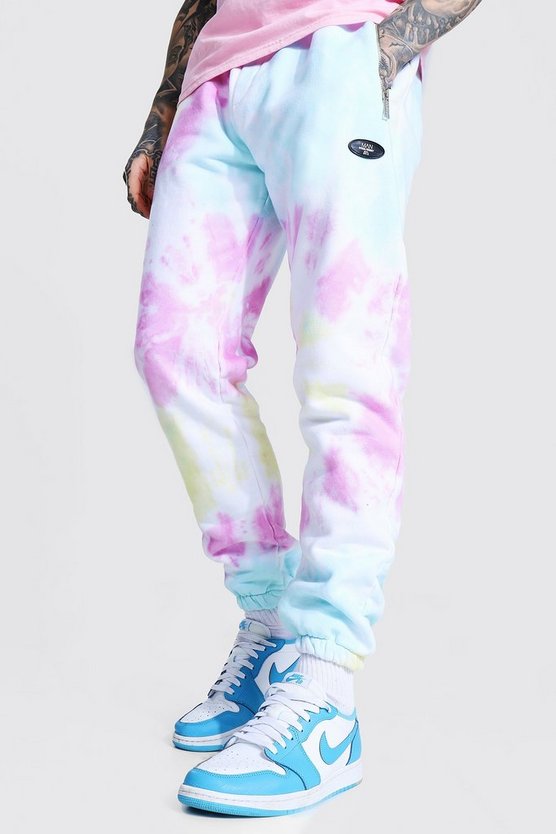 Regular Official Man Tie Dye Zip Joggers 1 Regular Official Man Tie Dye Zip Joggers