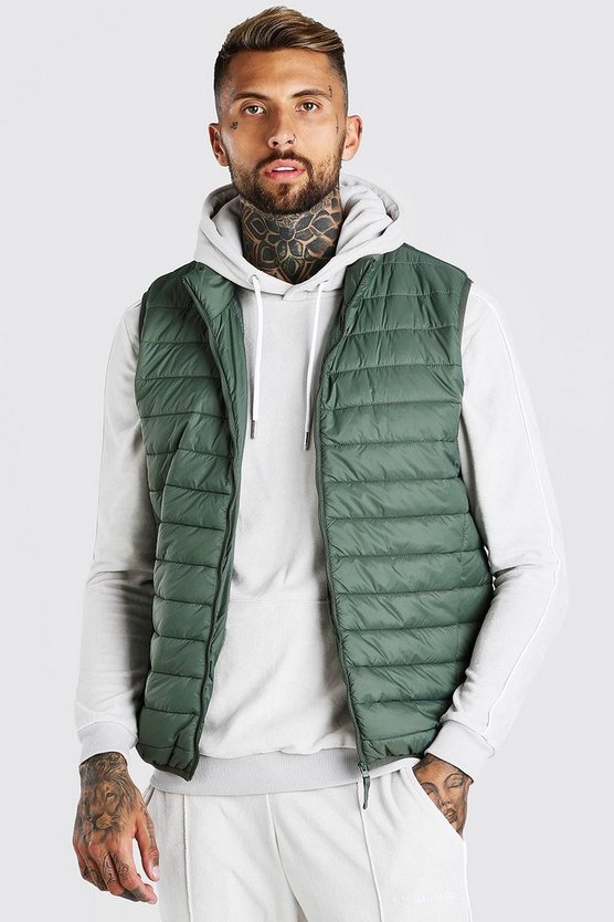 Foldaway Padded Vest With Bag