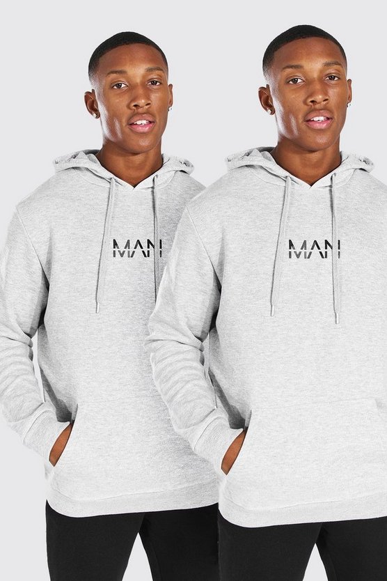 2 Pack Original MAN Hoodie