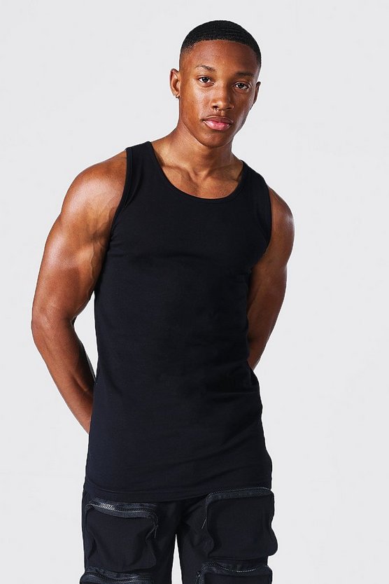 Basic Muscle Fit Vest 1 Basic Muscle Fit Vest
