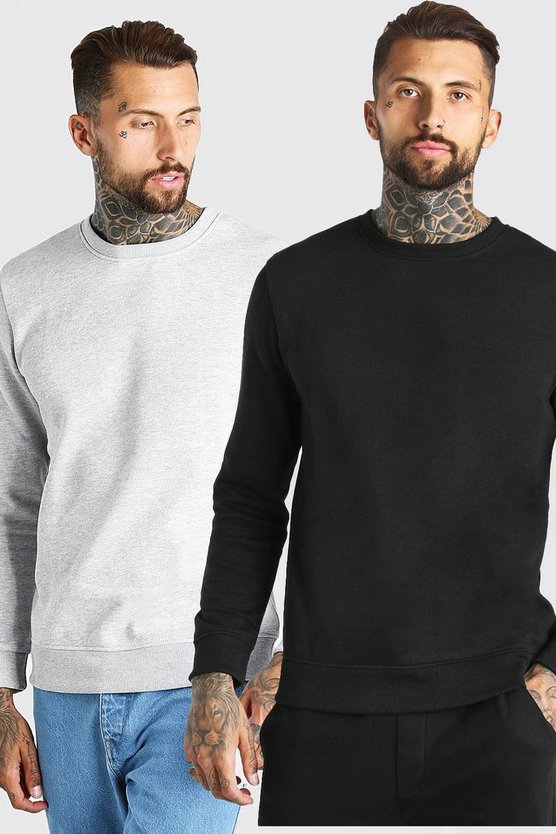 2 Pack Basic Sweatshirt