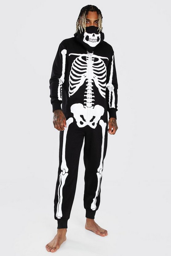 Halloween Skeleton Snood Onesie 1 Halloween Skeleton Snood Onesie