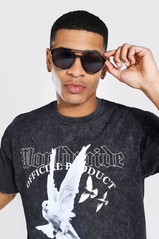 Thick Rimmed Round Sunglasses 1 Thick Rimmed Round Sunglasses
