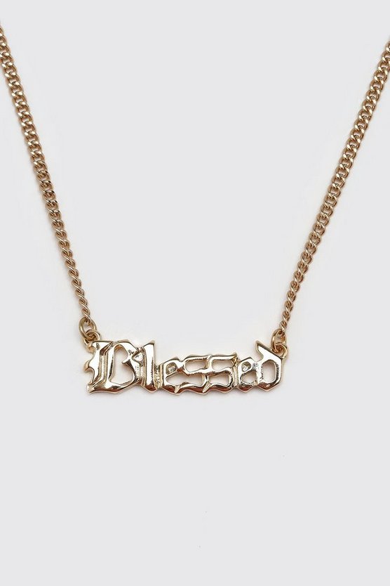 Blessed Pendant Necklace